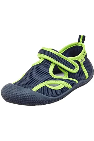 Playshoes Unisex Kinder Aquaschuhe Aqua Schuhe, Marine Grün Uv Schutz, 30/31 EU