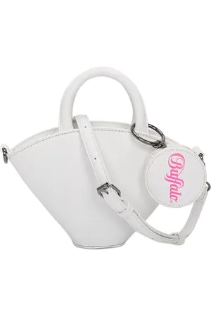 Buffalo Damen Sculpt Muse White Handtasche
