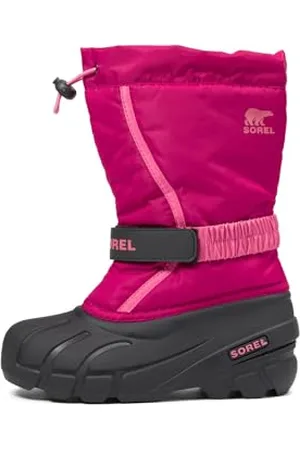 sorel Flurry Boot Schneestiefel, Deep Blush/Tropic Pink 2024, 35 EU