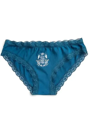 Koton Women Slogan Printed Lacy Brief Panties
