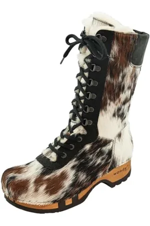 Woody Damen Rosanna Clog Stiefel, , 42 EU