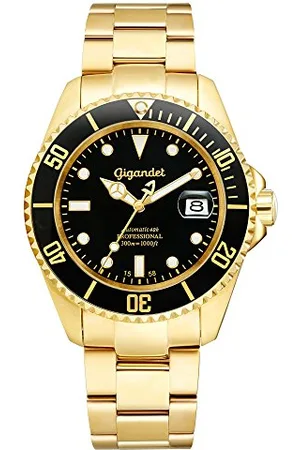 Gigandet Herrenuhr Automatik Analog mit Edelstahlarmband Sea Ground G2-004