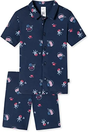 Schiesser Jungen Pyjama Kurz Pyjamaset, , 116