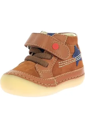 Kickers Jungen Unisex Kinder SOKISTIC Stiefelette, Camel Etoile, 21 EU