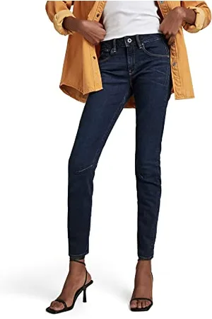G-Star RAW Damen Arc 3D Mid Waist Skinny Jeans