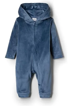 Amazon X Sofia Grainge Unisex Baby Velour-Overall mit Kapuze, , 0 Monate