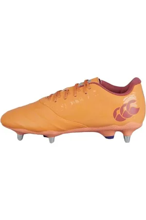Canterbury Unisex Phoenix Genesis Team Stiefel, Orange-Crush/Bernsteingelb/Mars Dust, 44.5 EU
