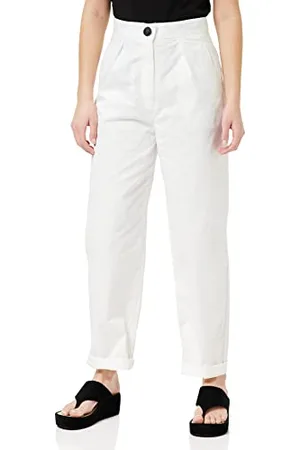 Armani Exchange Damen Sustainable, Front And Back Pocket, Metal Button Closure Casual Pants, , XS EU