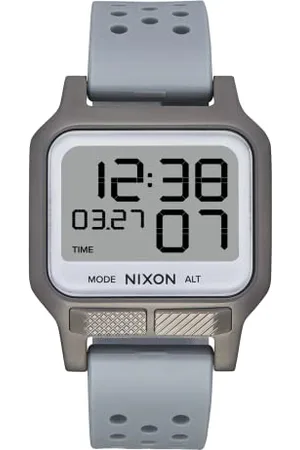Nixon Unisex Digital Japanisches Automatikwerk Uhr mit Silikon Armband A1320-5106-00
