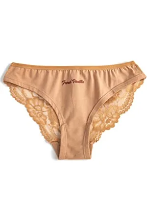 Koton Women Printed Cotton Lacy Brazilian Panties
