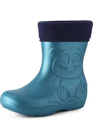 Ladeheid Eva Kinder Jungen Mädchen Gummistiefel Regenschuhe gefüttert LA-CA-11 ( , 22/23 EU)