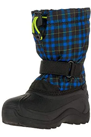 Kamik Unisex Kinder Finley Schneestiefel, Blau (Navy NAV), 25 EU