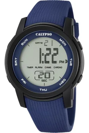 Calypso Unisex Digital Uhr mit Plastik Armband K5698/2