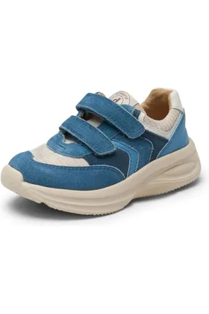 Bisgaard Unisex Yuki v Sneaker, Blue, 30 EU