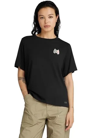 G-Star RAW Damen G-NA Badge Boxy Top, , M