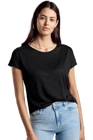 Street one Damen A321748 Leichtes Top, Black, 34
