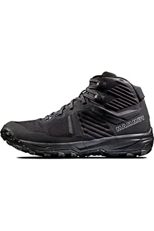Mammut Ultimate III Mid GTX Women | Trekkingschuhe für Damen, Outdoor Wanderschuhe, Wasserdichte Bergschuhe, Trekking- & Hikingschuhe, Gore-Tex Sportschuhe | Black, 8