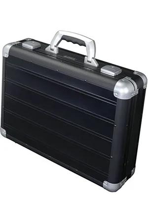 Alumaxx 45164 Attaché Laptopkoffer Venture, Aktenkoffer aus Aluminium, Dokumentenkoffer Alu, Business Koffer, Alukoffer ca. 46 cm, , 45,5 × 33,5 × 13,5 cm