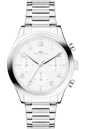 Fynch-Hatton Damen Analog Quarz Uhr mit Edelstahl Armband FHT-0009-MC