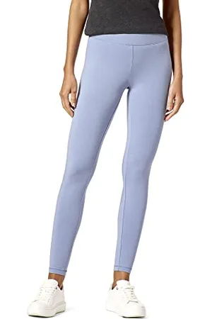 HUE Damen Ultra Leggings with Wide Waistband, Full and Capri Length Strumpfwaren, , S