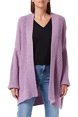 7 for all Mankind Damen Speckled Recycled Wool Cardigan Sweater, , M EU