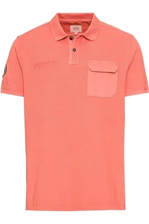 Camel Active Herren Piqué Poloshirt aus zertifiziertem Organic Cotton Menswear-M