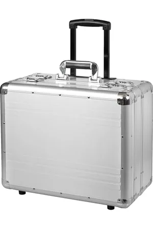 Alumaxx 45150 Multifunkions Koffer CHALLENGER, Piloten Koffer Aluminium, Fotokoffer Alu, Pilotentrolley, Alutrolley ca. 103 cm, Trolley, Koffer ca. 45 cm, , 45 × 38,5 × 25 cm