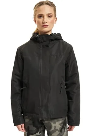Brandit Women Frontzip Windbreaker, Farbe: black, Größe: XL