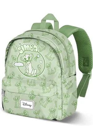 Disney Der König der Löwen Cutie-Joy Kindergartenrucksack, Grün, 22 x 27 cm, Kapazität 5 L