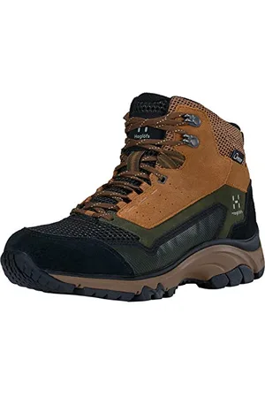 Haglöfs Wanderschuhe Frauen Skuta Mid Proof Eco wasserdicht, dämpfend, Abriebfest Oak/Deep Woods 6 39 1/3