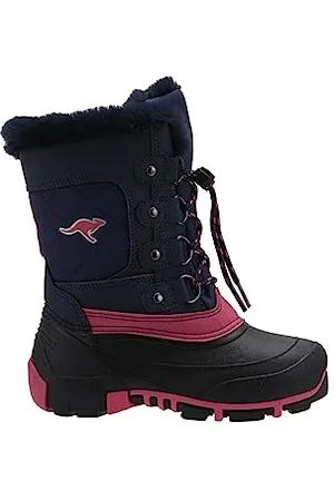 KangaROOS Damen K-Pe Marty Ii RTX Schneestiefel, dk Navy/Daisy pink, 37 EU