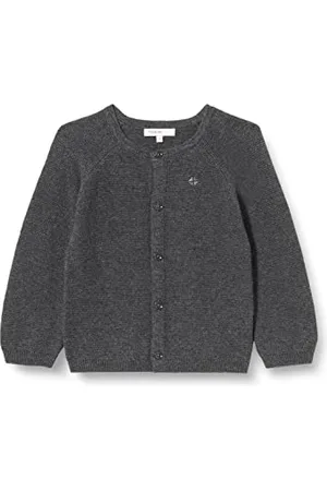 Noppies Baby Unisex Baby U Cardigan Knit Naga Strickjacke, Dark Grey melange-C238, 62