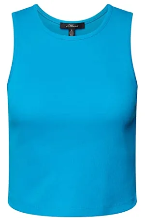 Mavi Damen Sleeveless Jersey T-Shirt, , L