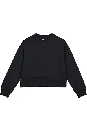 Umbro Damen Core Boxy Sweatshirt Pullover, schwarz/schwarz, S