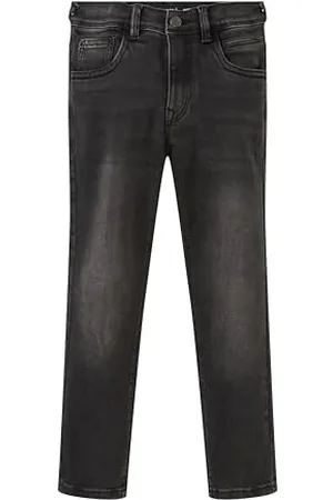 TOM TAILOR Jungen Kinder Matt Extra Skinny Jeans 1029980, Schwarz, 128