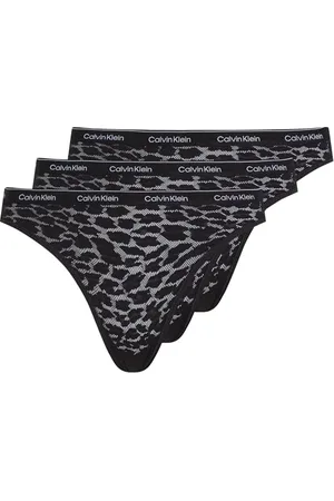Calvin Klein Damen 3er Pack Slips Bikini Form Stretch, , 3XL