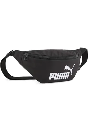 PUMA Unisex-Kinder Phase Waist Bag Hüfttaschen, Black, OSFA