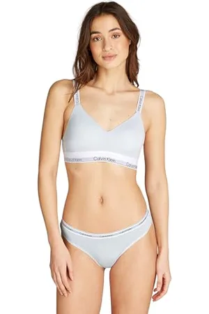 Calvin Klein Damen BH Bralette Lightly Lined Stretch, , M