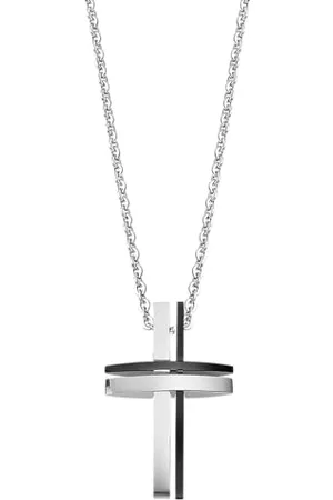 Lotus Herren Halskette, Modern, , Einzigartig, Einheitsgröße, Metall, Kein Edelstein