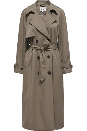 ONLY Damen Onlchloe Trenchcoat Double B. Otw Noos, , 42