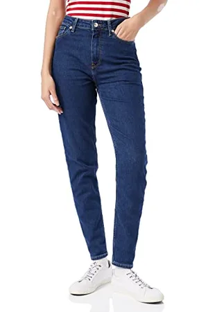 Tommy Hilfiger Damen Jeans Gramercy Tapered Hw A Isla mit Stretch, Blau (Isla), W24/L28