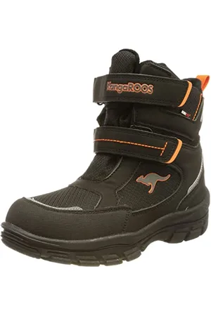 KangaROOS K-Leno Kibo RTX Stiefel, Jet Black/Flame, 30 EU