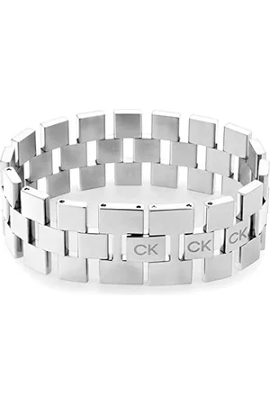Calvin Klein Gliederarmband für Damen Kollektion GEOMETRIC aus Edelstahl - 35000243