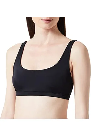 DeFacto Damen T5226AZ Bikini Top, Black, XS