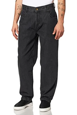Southpole Herren SP132- 3D Embroidery Denim Hose, , 34