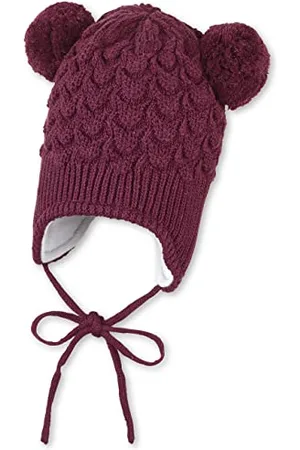 Sterntaler Mädchen Bommelmütze Struktur, Rosa, 47