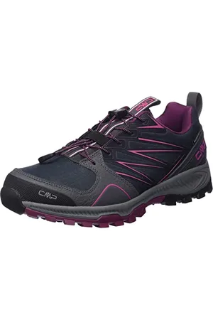 CMP Damen ATIK WMN WP Trail Running Shoes Trekking-Schuhe, TITANIO-Amaranto, 41 EU