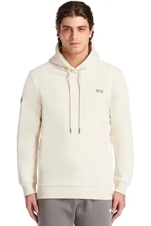 Inter Unisex Felpa Everyday Sweatshirt mit Kapuze, Erwachsene, offizielles Produkt, Kollektion Back to Stadium, 100% Baumwolle, geeignet für alle schwarz-blauen Fans, , S