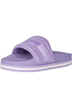 Fila Damen Morro Bay Zeppa Lounge Slipper wmn Slide Sandal, Viola, 41 EU