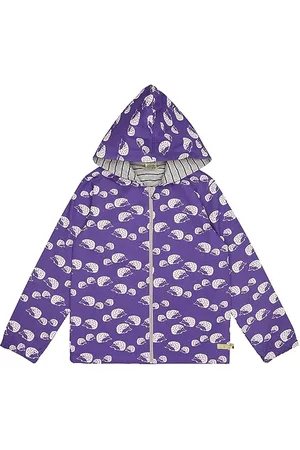 loud + proud Mädchen Wasserabweisende Jacke, GOTS-Zertifiziert Übergangsjacke, , 146-152 EU